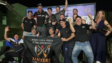 Atleta de Xanxerê é campeão da Copa Brasil de Tiro