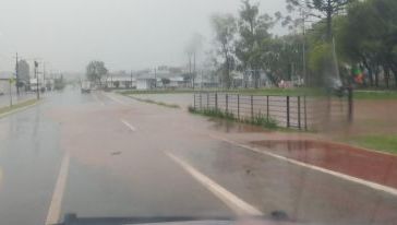 Ocorrências pontuais relacionadas às fortes chuvas são registradas na Regional de Xanxerê