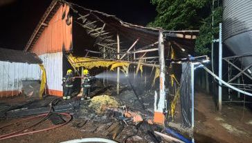 Parte de aviário é destruída por incêndio em município do Oeste 