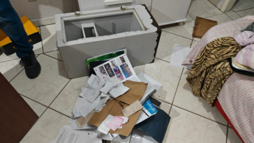 Criminosos invadem posto de combustíveis e furtam cerca de R$ 30 mil em Concórdia