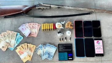 Envolvidos com o tráfico de drogas são presos em Abelardo Luz