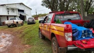 Assalto registrado em Campos Novos termina com morte de suspeito e prisão em flagrante