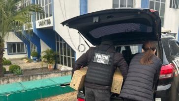 Polícia cumpre mandados em Xanxerê durante investigação que apura esquema de fraudes em licitações 