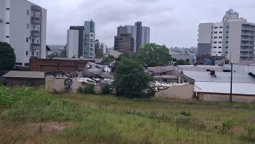 Temporal causa prejuízos em Xanxerê na tarde desta sexta-feira