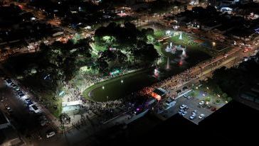 VÍDEO: Abertura do Natal encanta famílias em Xanxerê