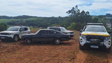 Veículo furtado é recuperado na SC-480 e suspeito é preso em São Lourenço do Oeste