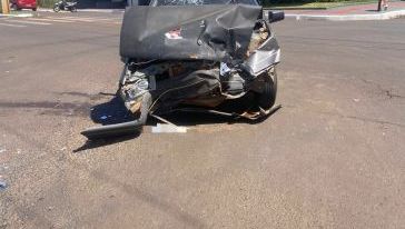 Colisão entre carros deixa homem e mulher feridos em Xanxerê 