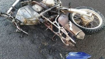 Motociclista fica gravemente ferido após colisão registrada no Bairro Veneza, em Xanxerê 