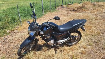 Motociclista fica gravemente ferido após tombamento na SC-163, no Oeste