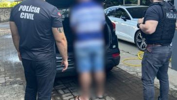 Homem que estava internado para tratamento de dependência química é preso no Oeste 