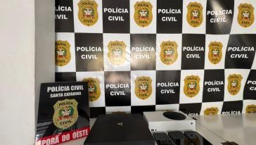 Polícia Civil cumpre mandados e investiga compartilhamento de pornografia infanto-juvenil no Oeste