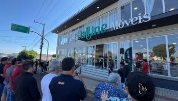 VÍDEO: Dalline Móveis inaugura a nova loja em Xanxerê com espaço amplo e moderno