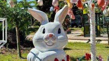 Ecoparque de Chapecó será reaberto neste domingo com decoração especial de Páscoa