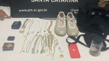 Homem é preso após furtar em residência e agredir policiais em Chapecó