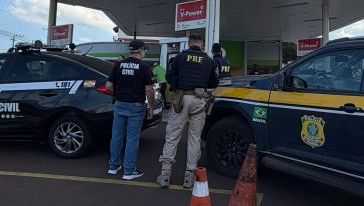 Operação conjunta fiscaliza postos de combustíveis e identifica irregularidades em Chapecó