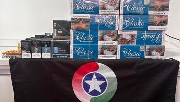 Idoso é flagrado com carga de contrabando avaliada em R$ 35 mil em ônibus na SC-480, em Chapecó