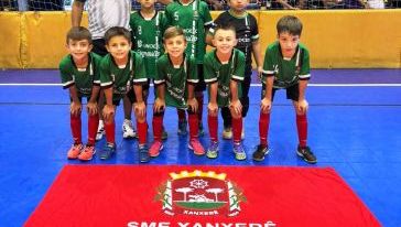 Equipe sub-08 de Xanxerê estreia nesta terça-feira na Liga Catarinense de Futsal