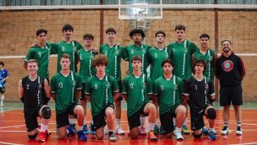 Vôlei sub-19 de Xanxerê encerra rodada da Liga Oeste na segunda colocação geral