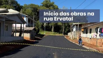 Prefeitura de Faxinal dos Guedes intensifica obras de pavimentação e melhorias nas vias urbanas