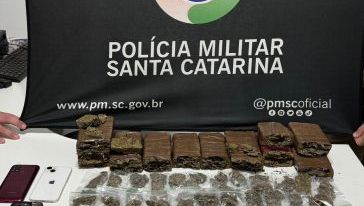 Homem é preso por tráfico de drogas e posse irregular de munições em Chapecó