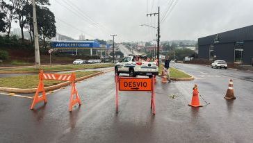 Rua 27 de Fevereiro terá interdição para instalação de lombadas em Xanxerê
