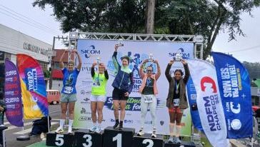 Atletas de Xanxerê se destacam em prova marcada por frio intenso e percurso desafiador em Chapecó