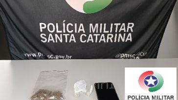 Homem é preso por tráfico de drogas no Bairro Vila União, em Xanxerê