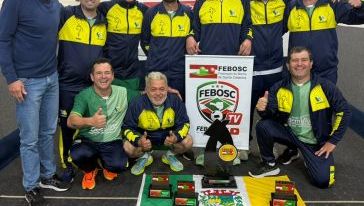 São Domingos conquista título do Regional Oeste de Bocha e garante vaga na Série Ouro Estadual