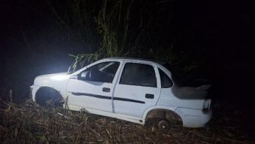 Veículo furtado é recuperado pela Polícia Militar no interior de Xanxerê