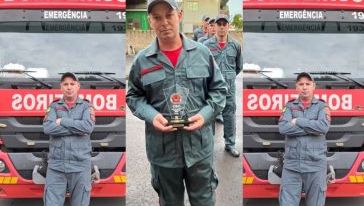 A vítima chegou a ser socorrida e encaminhada ao hospital (Foto: Corpo de Bombeiros de Palma Sola)