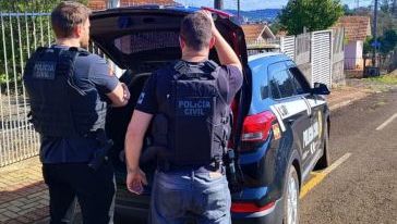 Polícia Civil elucida duas tentativas de homicídio e prende suspeito em Xaxim
