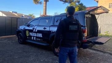 Polícia Civil prende homem condenado a mais de 18 anos por estupro de vulnerável em Abelardo Luz
