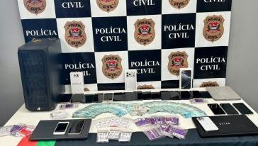 Operação tem origem em Tigrinhos, no Oeste de SC, e mira quadrilha especializada em golpes bancários