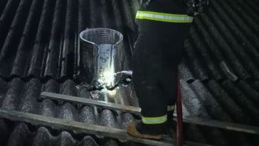 Incêndio em aparelho de ar-condicionado mobiliza Bombeiros em Pinhalzinho