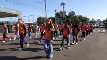Desfile de 7 de Setembro reúne mais de 10 mil pessoas em Xanxerê
