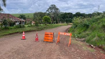 Rodovia de acesso à Linha Rodrigues ficará interditada por cerca de 10 dias em Xanxerê