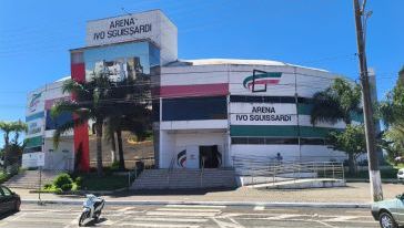 Entrada gratuita para a Liga Evolución de Futsal em Xanxerê exige retirada antecipada de ingressos