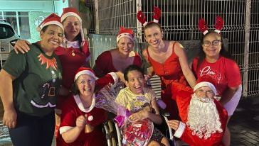 VÍDEO: colaboradores da Apae de Xanxerê proporcionaram momento especial para os seus alunos