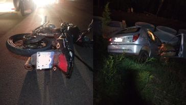 Motociclista morre após colisão frontal na BR-282, em Maravilha