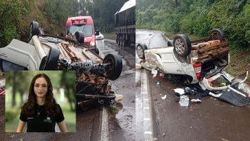 Jovem de 18 anos morre após acidente na BR-153; bombeiros alertam para não remover vítimas