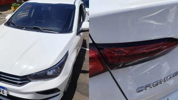 Veículo com registro de furto é recuperado com placa clonada em Xaxim