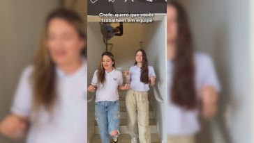 VÍDEO: Quando o chefe pede trabalho em equipe