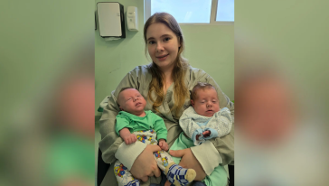 Gêmeos que encantaram a internet recebem alta da UTI Neonatal do HRSP
