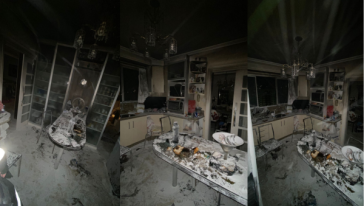 Incêndio em apartamento mobiliza Corpo de Bombeiros no centro de Joaçaba