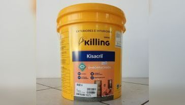 Tinta Emborrachada Killing une proteção, impermeabilização e acabamento em um único produto e você encontra na Ki-Tintas, em Xanxerê