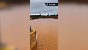 VÍDEO: bacia de contenção ajuda a reduzir impactos das chuvas em Xanxerê