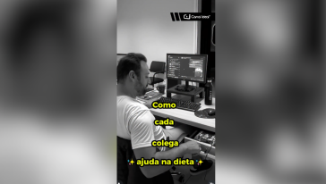 VÍDEO: como cada colega ajuda na dieta da Ale 