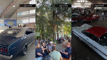 VÍDEO: encontro de veículos antigos reúne 367 clássicos em Xanxerê