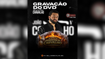 DVD Churrascada do Carvalho será gravado em Maravilha e marca nova fase na carreira
