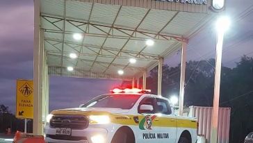 Motorista embriagado é preso após furar bloqueio da Polícia Militar Rodoviária em Caçador